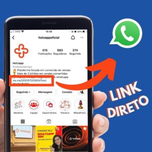 Como colocar link do WhatsApp no Instagram em só 3 passos