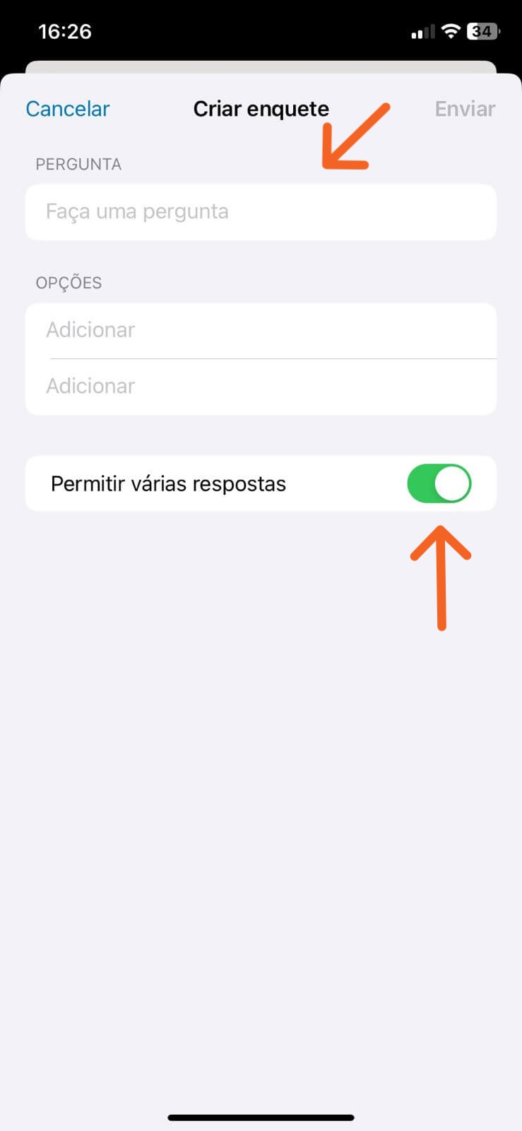 Como fazer enquete no WhatsApp em só 3 passos