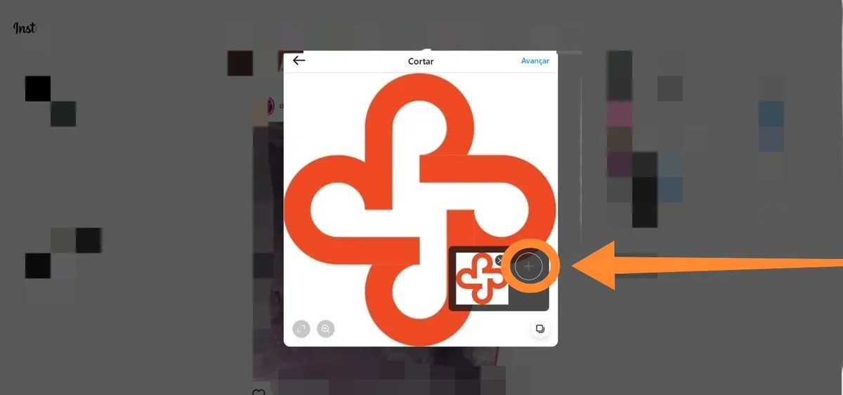criando carrossel no Instagram pelo PC