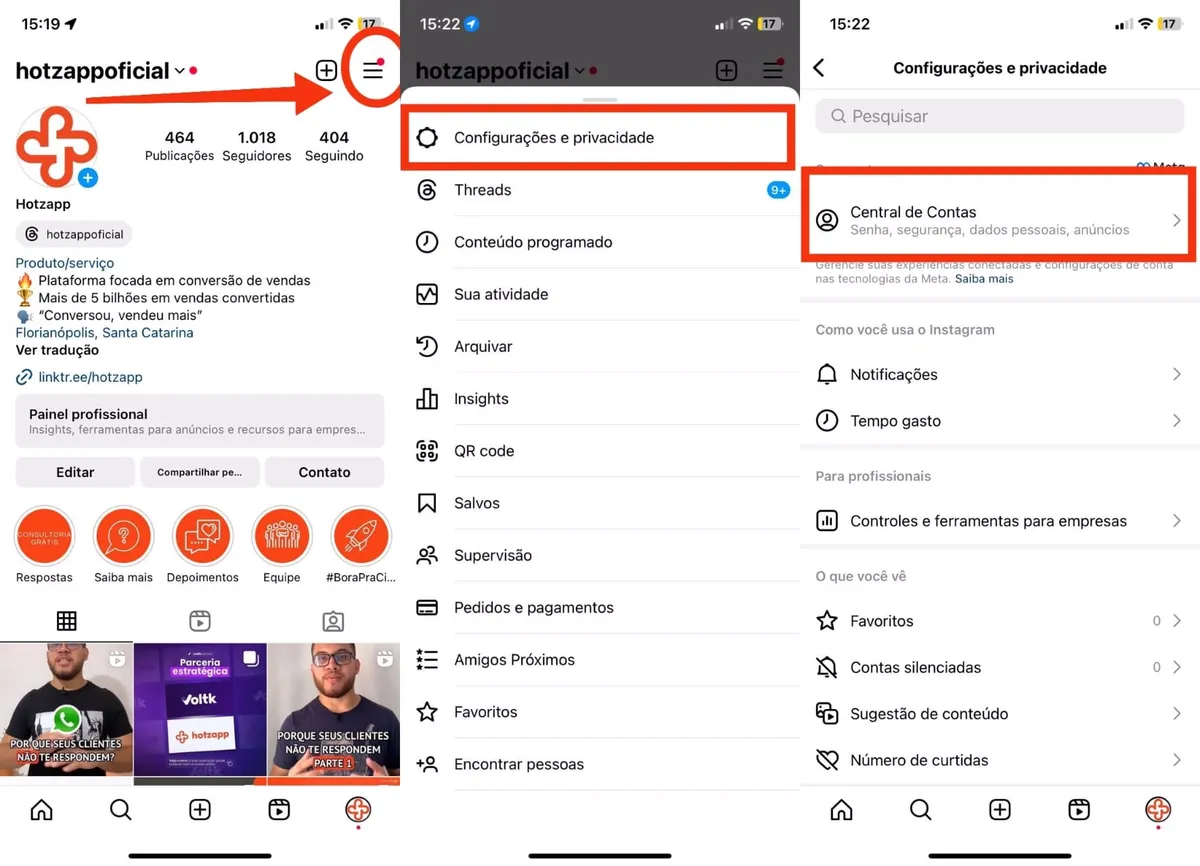 Como desativar a conta do instagram