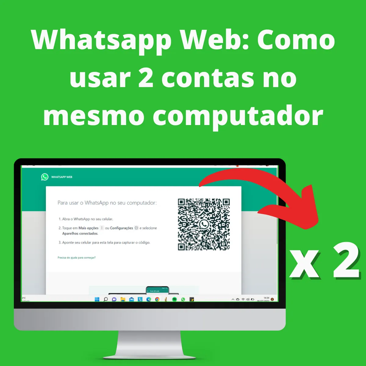 Whatsapp Web: Como usar 2 contas no mesmo computador em 2025