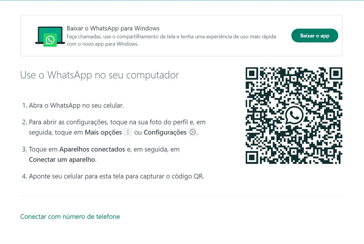 Dois WhatsApp no mesmo computador
