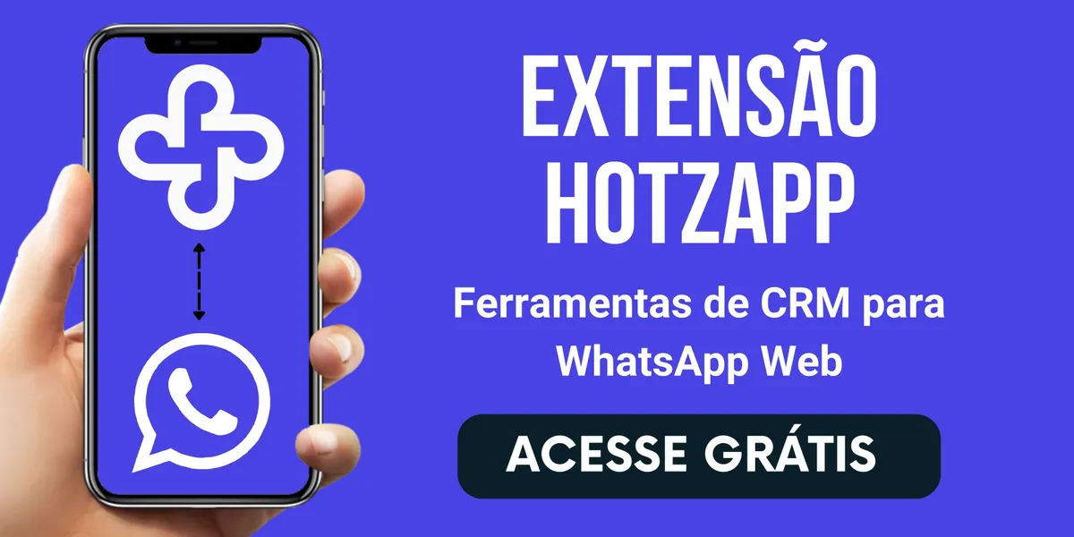 Banner da extensao Hotzapp para Chrome