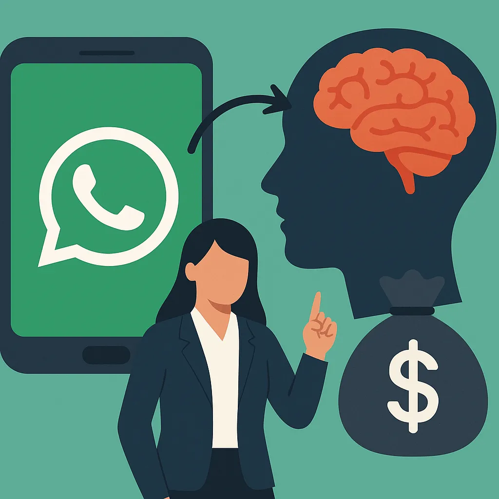 Gatilhos mentais WhatsApp: Como criar mensagens que vendem e aumentam suas conversões