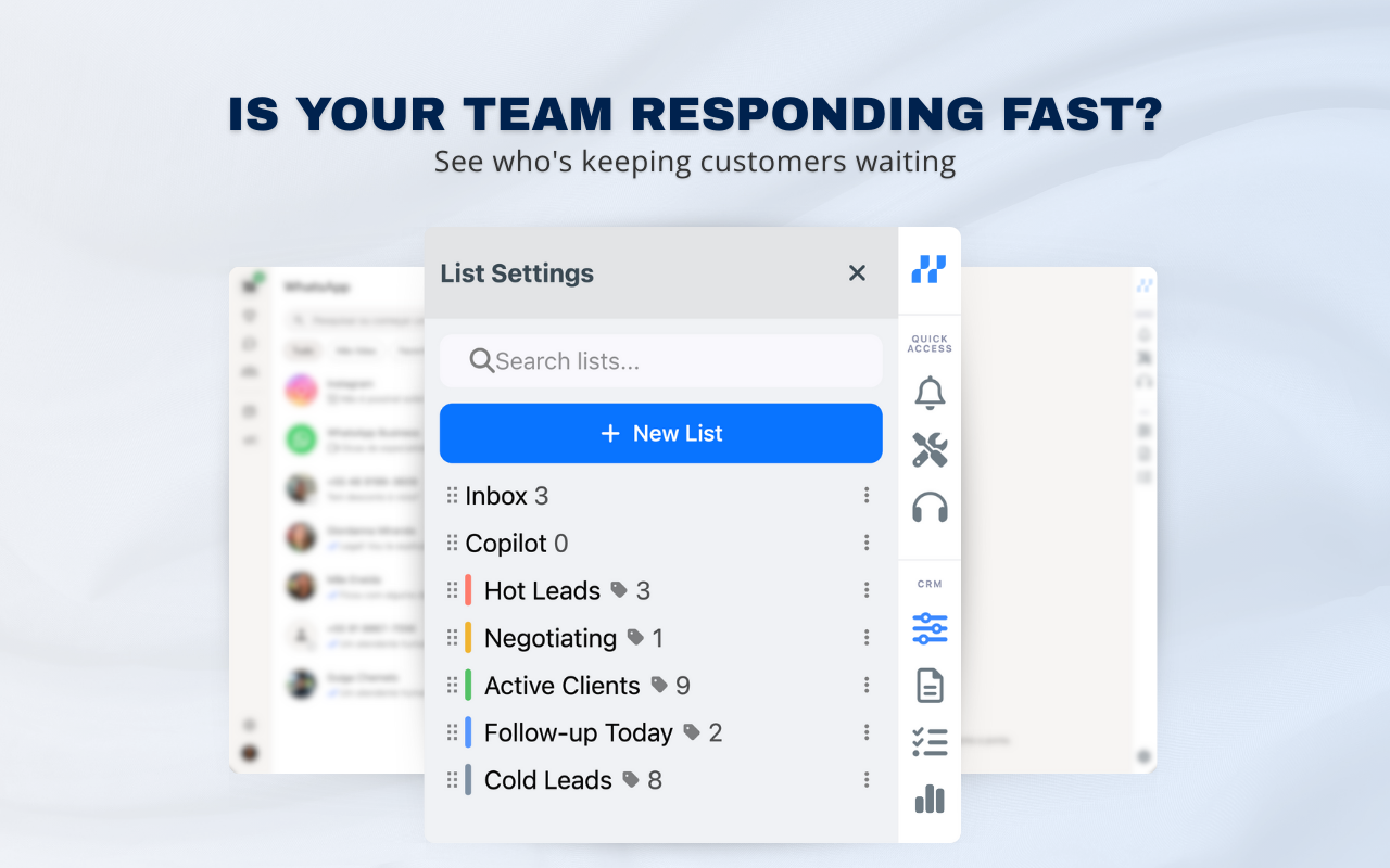 Your sales funnel inside WhatsApp