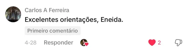 Depoimento real de cliente