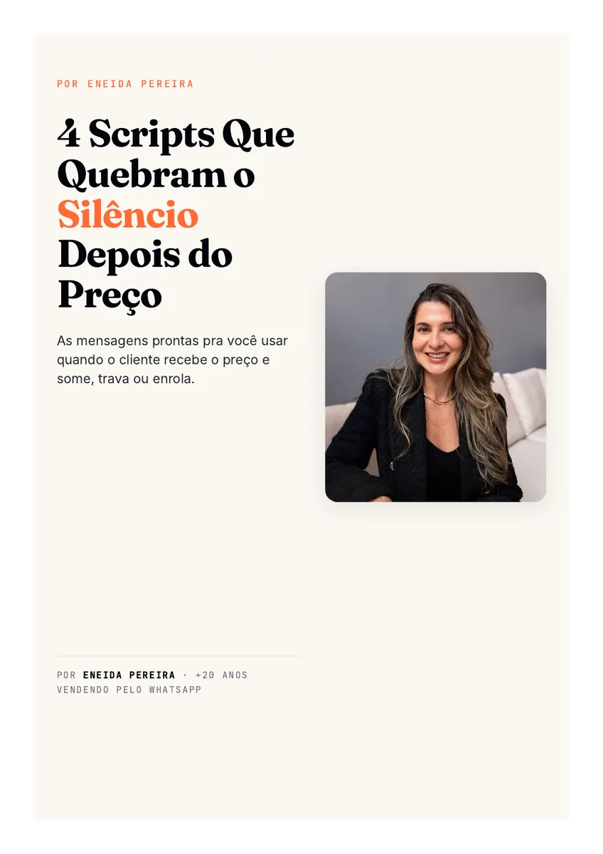 Capa do material com os 4 scripts prontos.