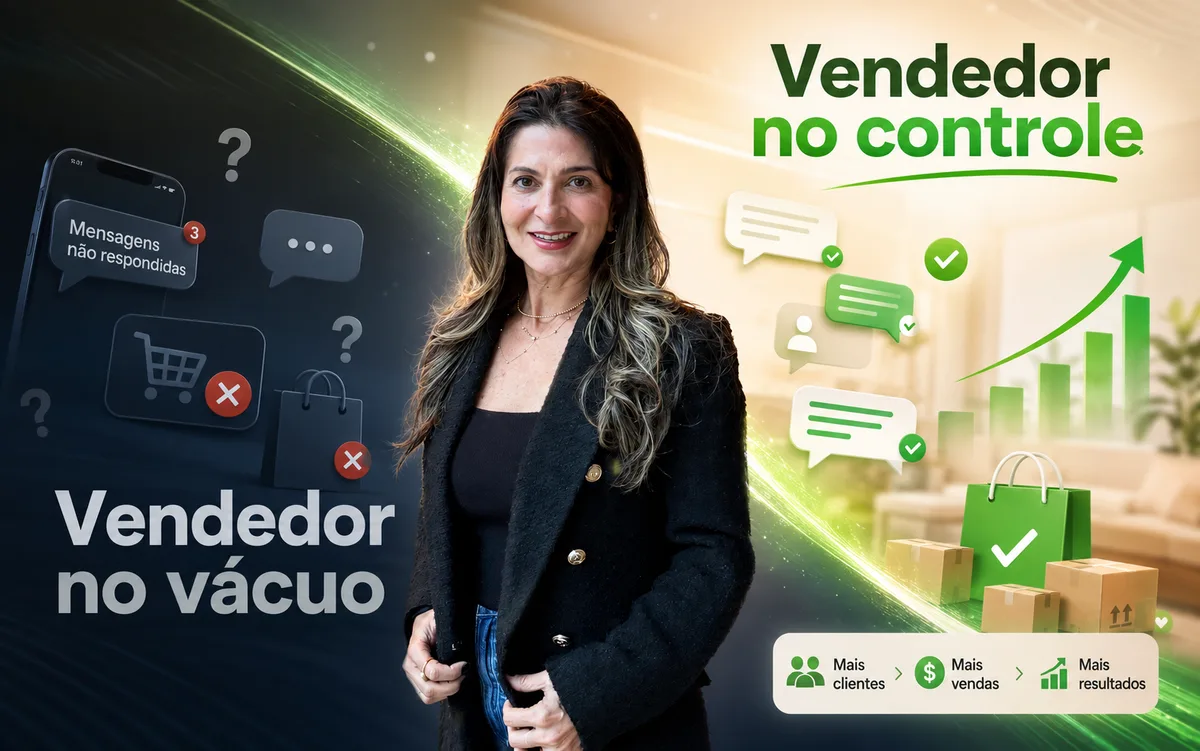 Antes e depois: o cliente que sumiu depois do preço e o cliente que fechou a venda.